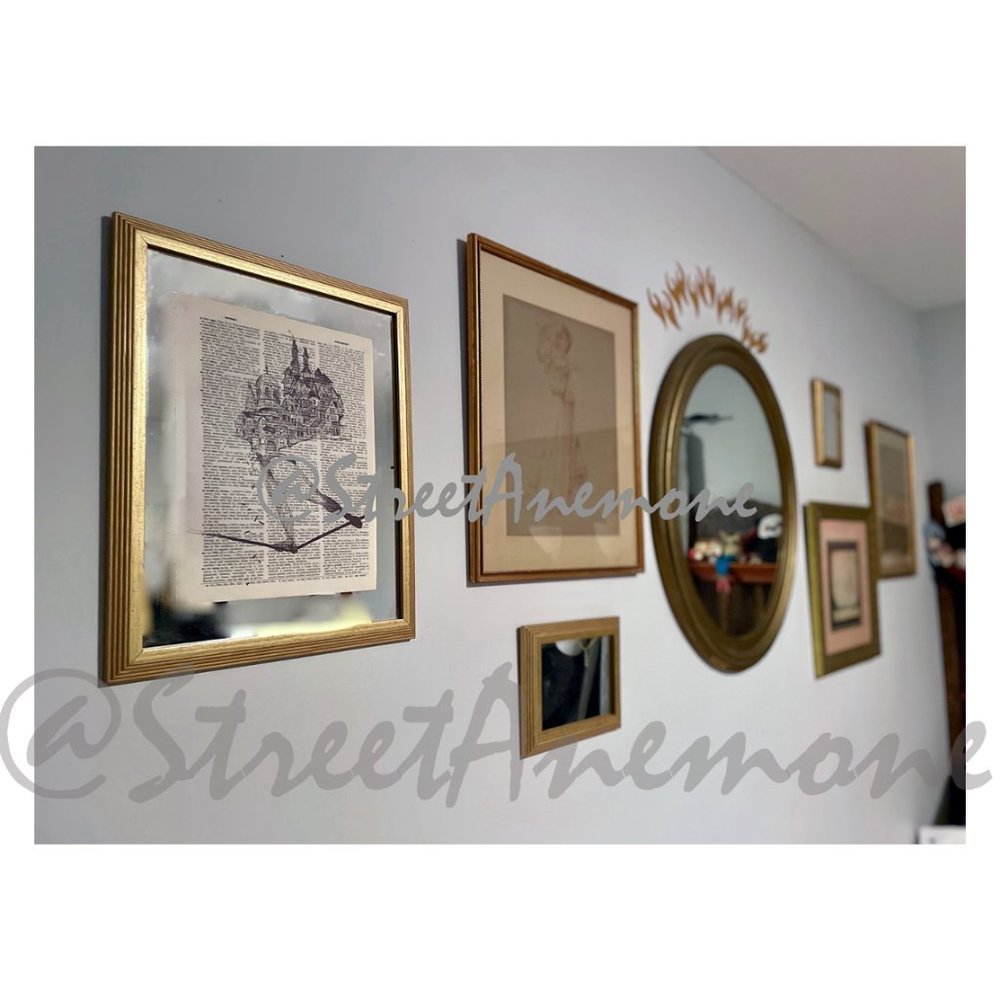 Original Craggy Gardens Photo Print on Vintage Dictionary Page - Picture 3 of 3